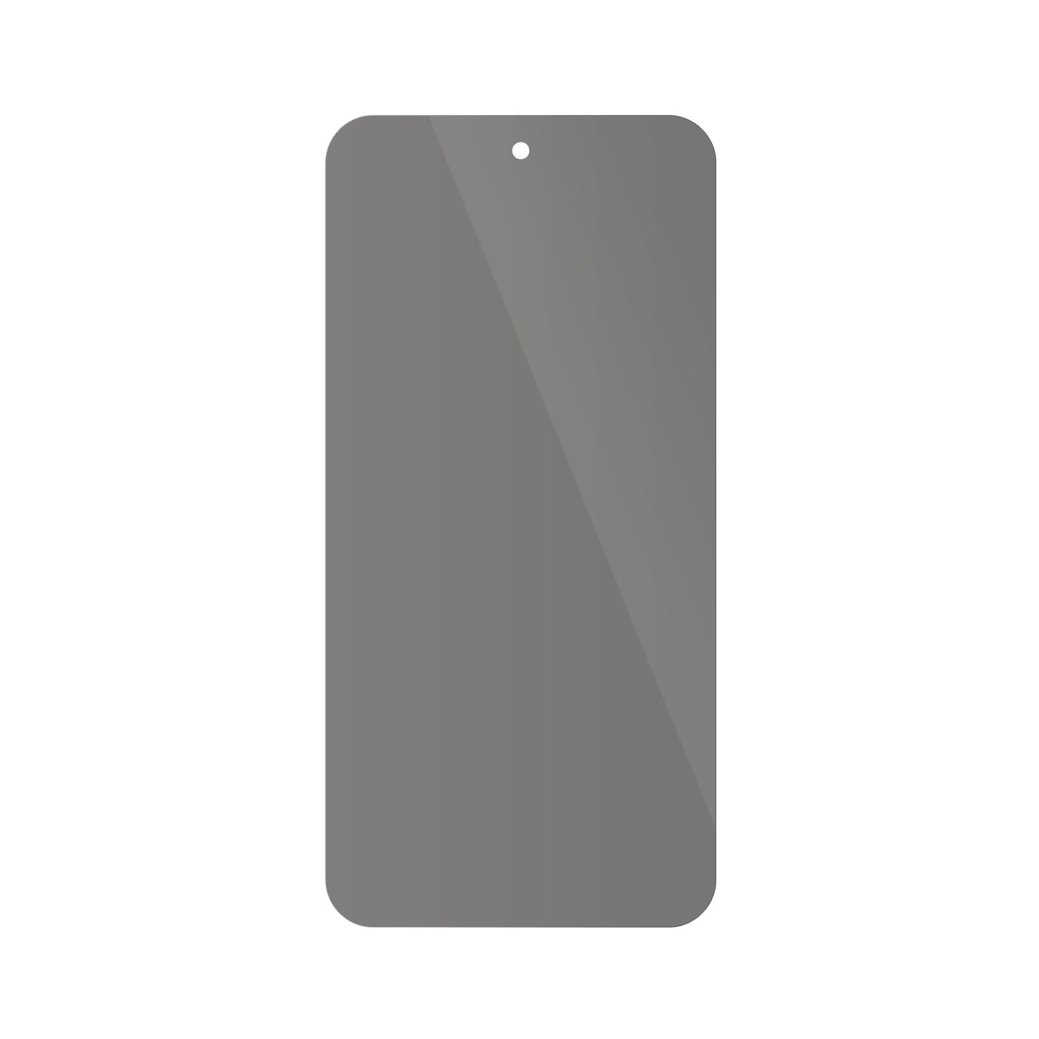 dipos Displayschutz für Samsung Galaxy M35 5G, mit Blickschutzfilter und perfekter Passform auch für die Rundungen
