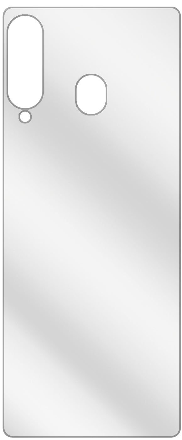 dipos Displayschutz für Samsung Galaxy M40 Rückseite, transparente Oberfläche, geringe Dicke und perfekte Passform