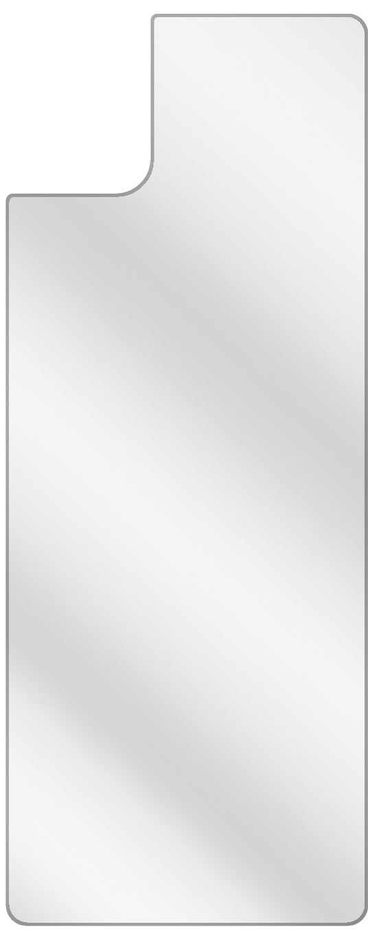dipos Displayschutz für Samsung Galaxy Note 10 Lite Rückseite, transparente Oberfläche, geringe Dicke und perfekte Passform