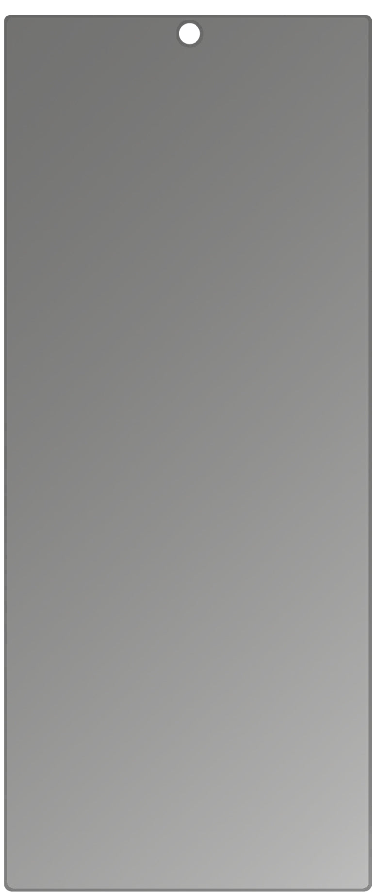 dipos Displayschutz für Samsung Galaxy Note 20, mattierte Oberfläche, Blickschutzfilter und perfekter Passform