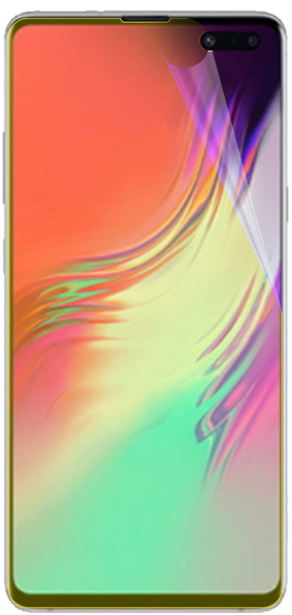 dipos Displayschutz für Samsung Galaxy S10 5G, transparente Oberfläche, geringe Dicke und perfekte Passform