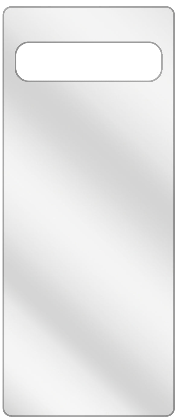dipos Displayschutz für Samsung Galaxy S10 5G Rückseite, transparente Oberfläche, geringe Dicke und perfekte Passform