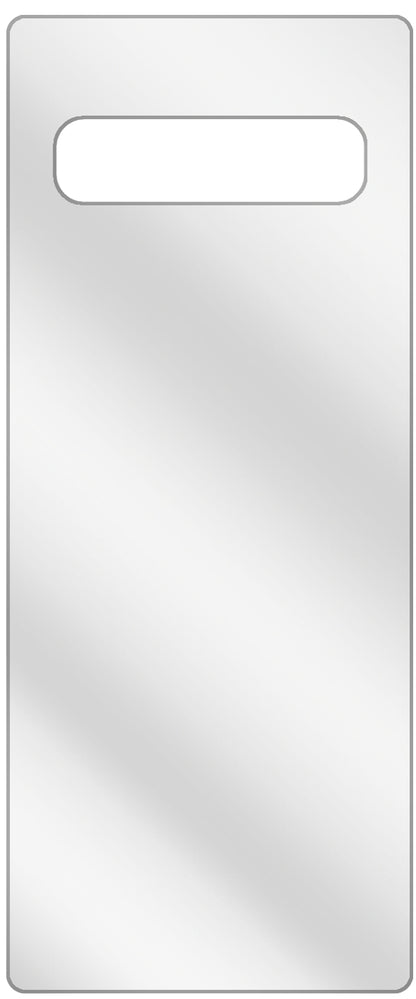 dipos Displayschutz für Samsung Galaxy S10 Plus Rückseite, transparente Oberfläche, geringe Dicke und perfekte Passform