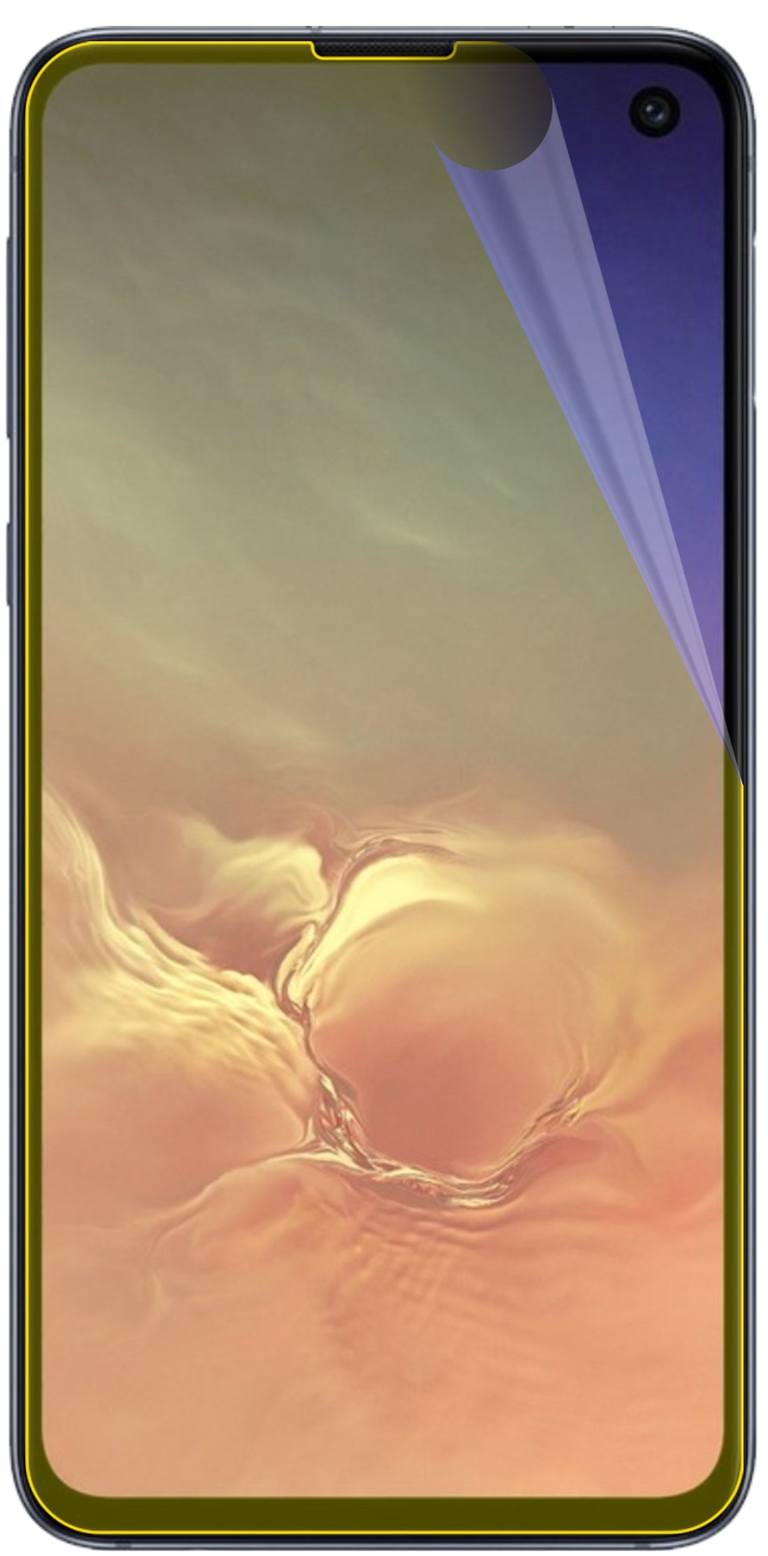 dipos Displayschutz für Samsung Galaxy S10e, transparente Oberfläche, geringe Dicke und perfekte Passform