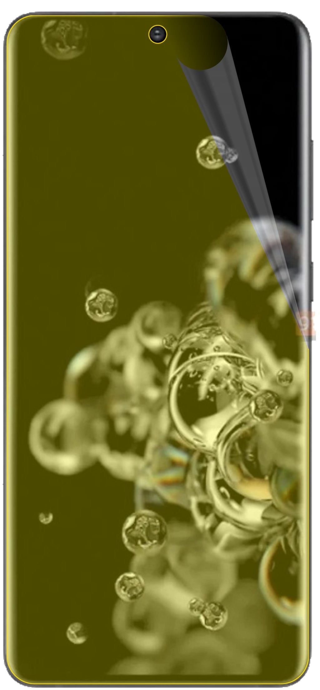 dipos Displayschutz für Samsung Galaxy S20 Ultra, transparente Oberfläche, geringe Dicke und perfekte Passform