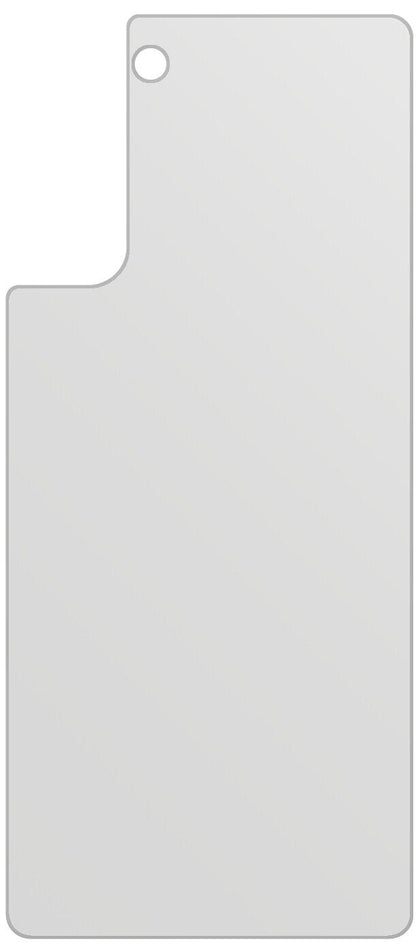 dipos Displayschutz für Samsung Galaxy S21 Rückseite, mattierte Oberfläche, geringe Dicke und perfekte Passform