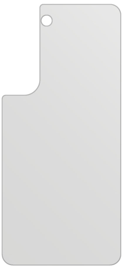dipos Displayschutz für Samsung Galaxy S22 Rückseite, mattierte Oberfläche, geringe Dicke und perfekte Passform