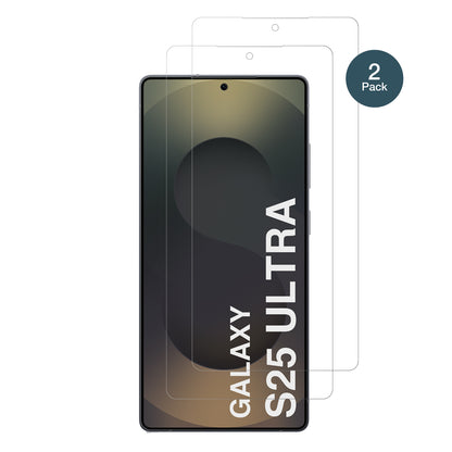 SamsungGalaxy S25 Ultra Enterprise Edition mit aufgebrachter dipos Panzerfolie, die lästige Fingerabdrücke minimiert