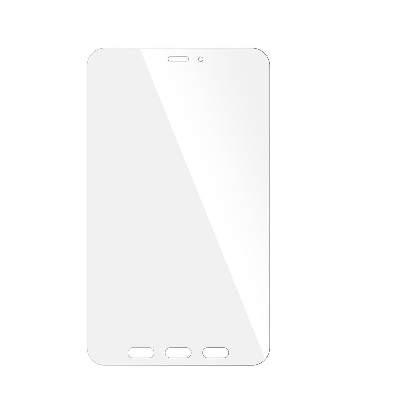 dipos Displayschutz für Samsung Galaxy Tab Active 5, transparente Oberfläche, geringe Dicke und perfekte Passform
