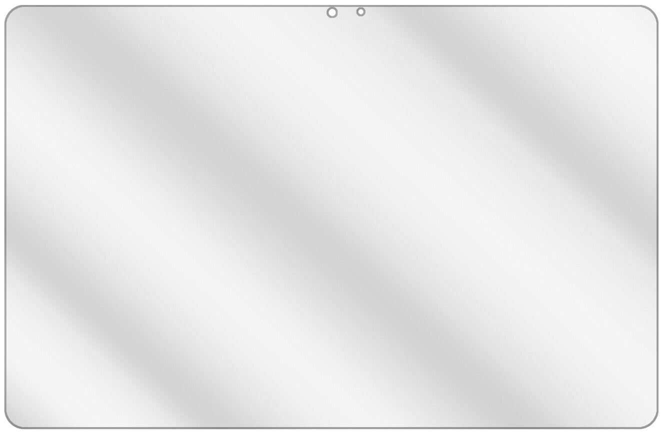 dipos Displayschutz für Samsung Galaxy Tab S7 FE, transparente Oberfläche, geringe Dicke und perfekte Passform