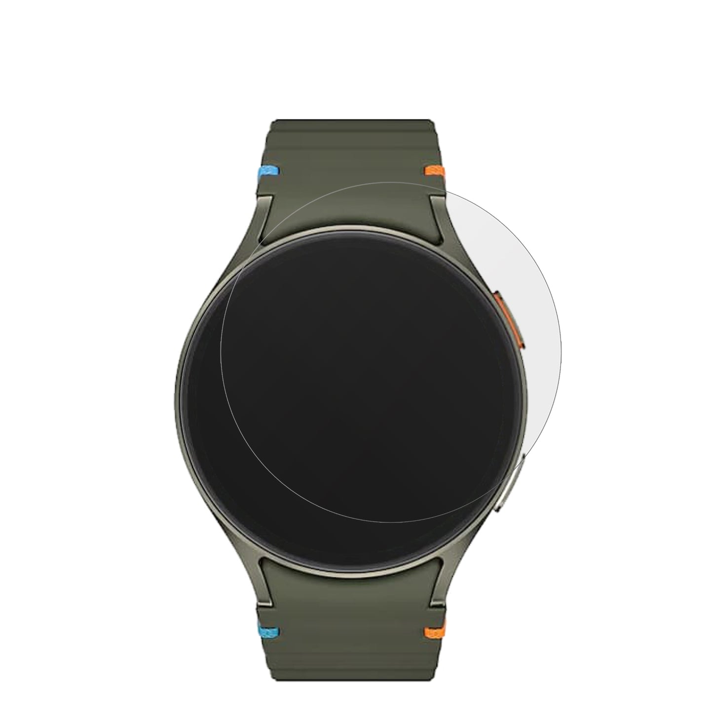 dipos Displayschutz für Samsung Galaxy Watch 7 40mm, mattierte Oberfläche, geringe Dicke und perfekte Passform