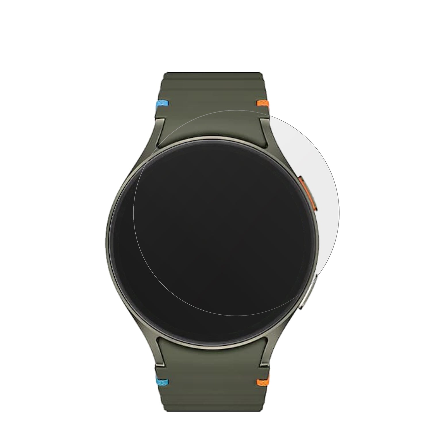 dipos Displayschutz für Samsung Galaxy Watch 7 40mm, mattierte Oberfläche, geringe Dicke und perfekte Passform