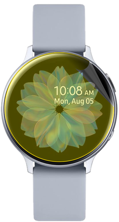dipos Displayschutz für Samsung Galaxy Watch Active 2 44mm, transparente Oberfläche, geringe Dicke und perfekte Passform