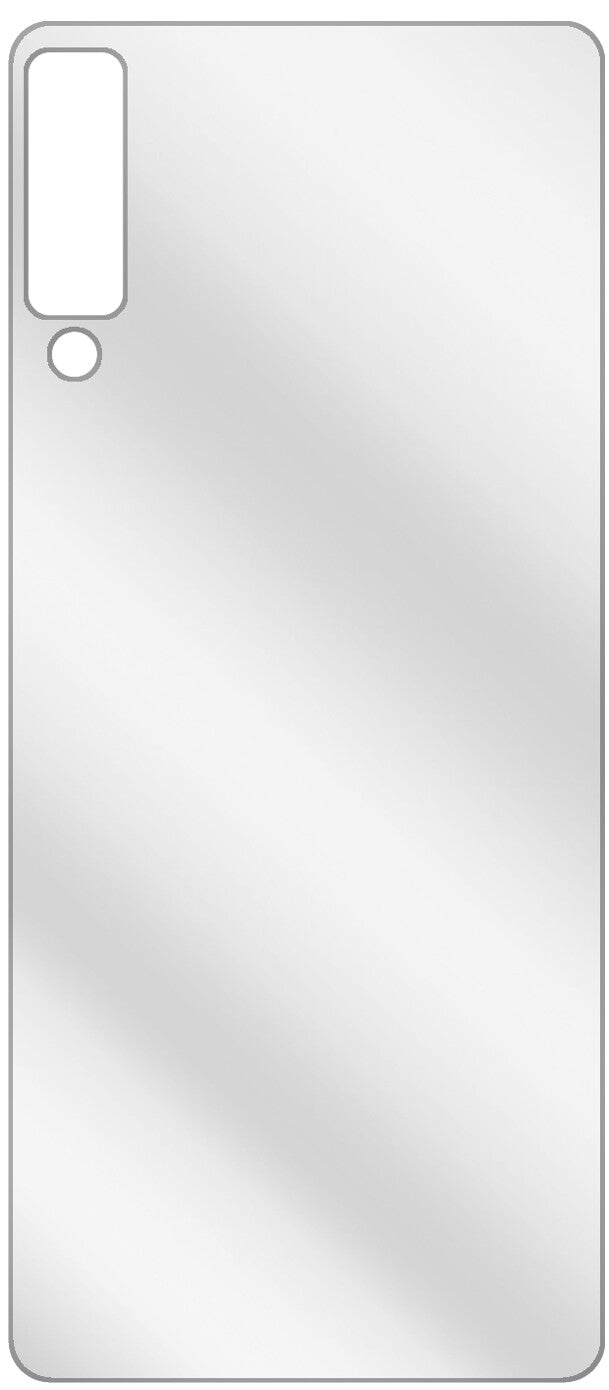 dipos Displayschutz für Samsung J4 Core (2018) Rückseite, transparente Oberfläche, geringe Dicke und perfekte Passform