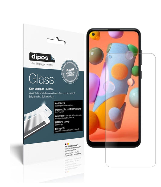 1x 9H Schutzfolie matt für Samsung Galaxy A12 Panzerfolie