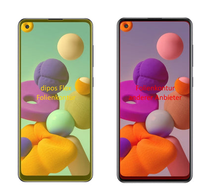 3x 3D Full Cover Schutzfolie für Samsung Galaxy A21s