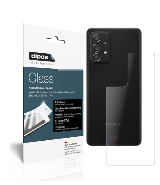 1x 9H Schutzfolie matt für Samsung Galaxy A52s 5G Rückseite Panzerfolie