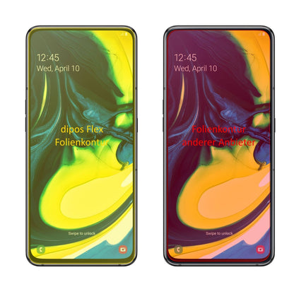 2x 3D Full Cover Schutzfolie für Samsung Galaxy A80