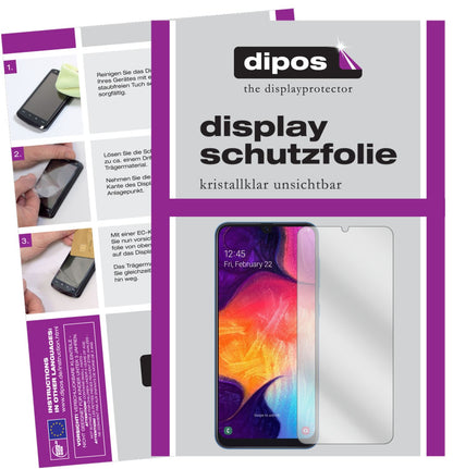 5x Schutzfolie klar für Samsung Galaxy A90 Display-Schutzfolie