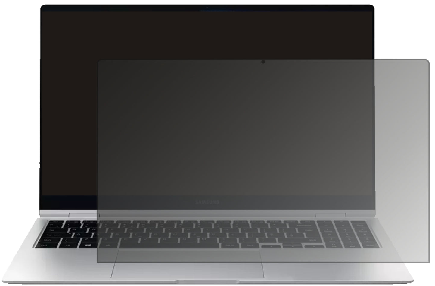 Blickschutzfolie für Samsung Galaxy Book Pro 360 15.6 Zoll matt Schutzfolie Privacy
