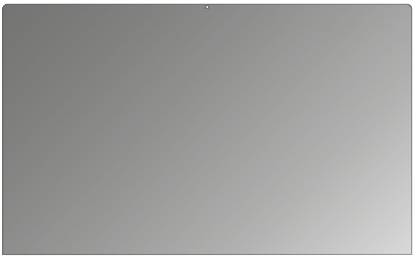 Blickschutzfolie für Samsung Galaxy Book Pro 360 15.6 Zoll matt Schutzfolie Privacy