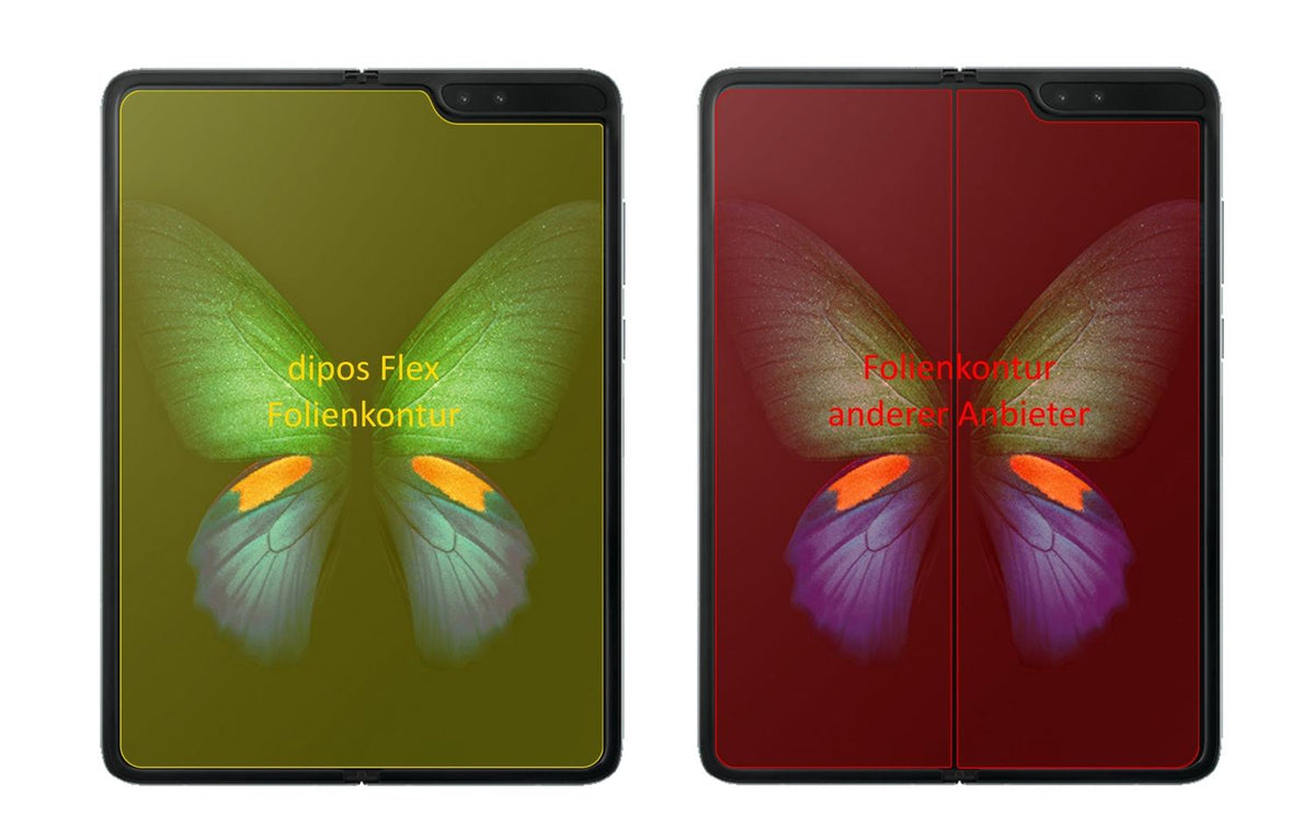 2x 3D Full Cover Schutzfolie für Samsung Galaxy Fold 5G