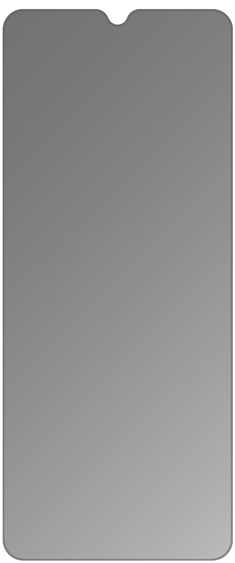 dipos Displayschutz für Samsung Galaxy M12, mattierte Oberfläche, Blickschutzfilter und perfekter Passform