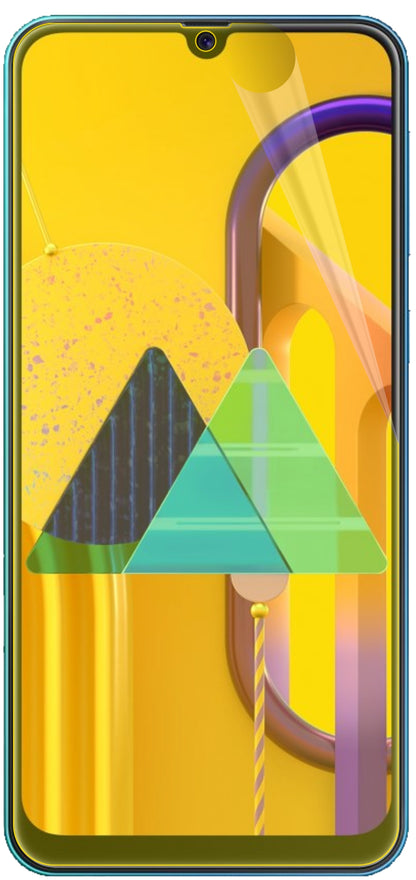 dipos Displayschutz für Samsung Galaxy M31s, transparente Oberfläche, geringe Dicke und perfekte Passform