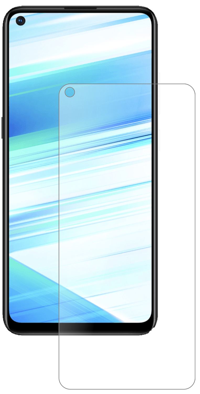 SamsungGalaxy M40 mit aufgebrachter dipos Panzerfolie, die lästige Fingerabdrücke minimiert
