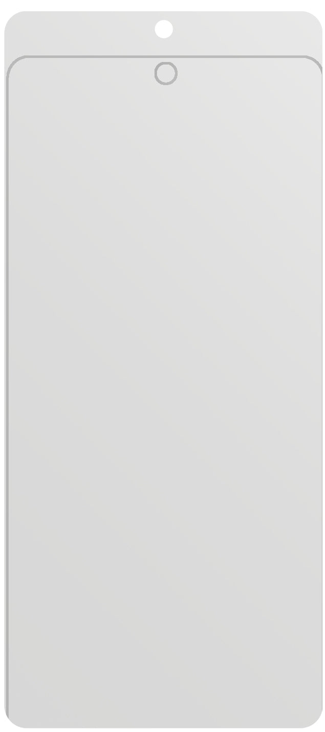 dipos Displayschutz für Samsung Galaxy Note 10 Lite, mattierte Oberfläche, geringe Dicke und perfekte Passform