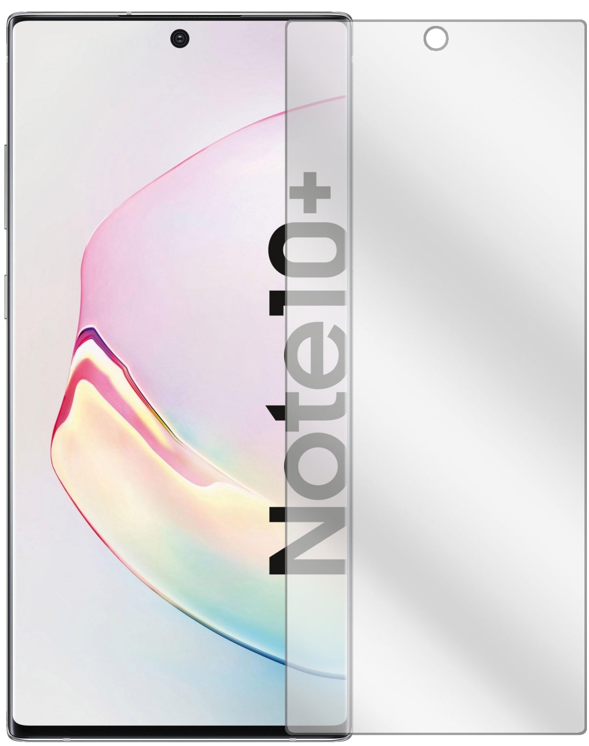 4x Schutzfolie klar für Samsung Galaxy Note 10 Plus 5G Display-Schutzfolie