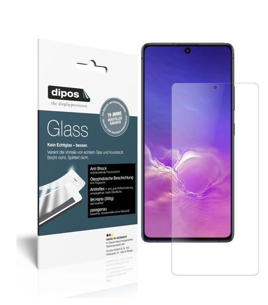 2x 9H Schutzfolie matt für Samsung Galaxy S10 Lite Panzerfolie