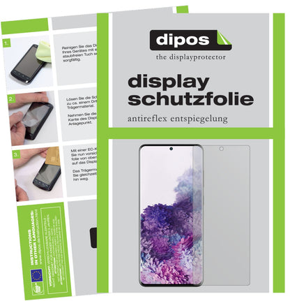 1x Schutzfolie matt für Samsung Galaxy S20 Plus Display-Schutzfolie