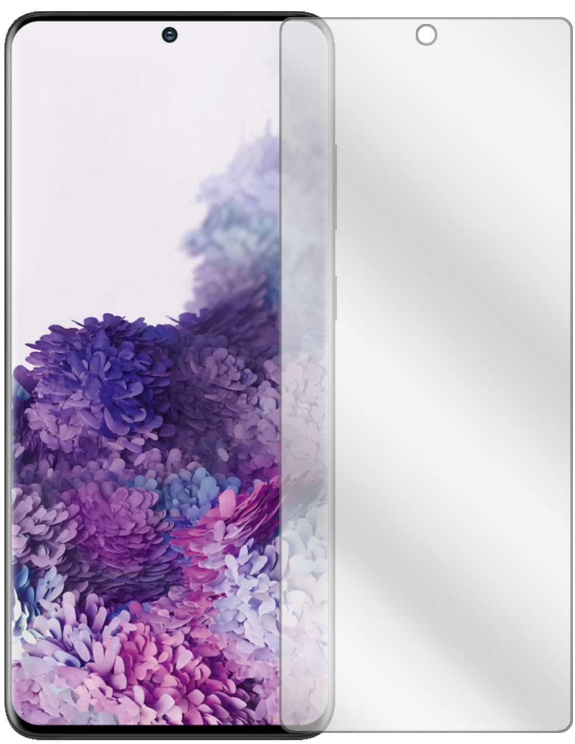 2x Schutzfolie klar für Samsung Galaxy S20 Plus Display-Schutzfolie