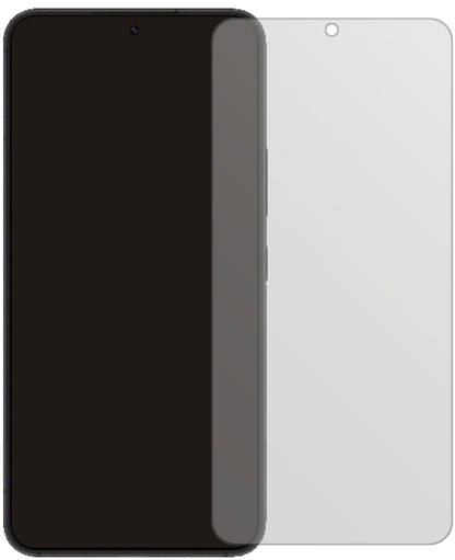 SamsungGalaxy S22 mit aufgebrachter dipos Displayschutzfolie, die lästige Fingerabdrücke minimiert