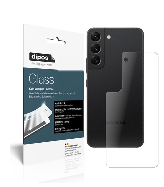 1x 9H Schutzfolie matt für Samsung Galaxy S22 Plus Rückseite Panzerfolie