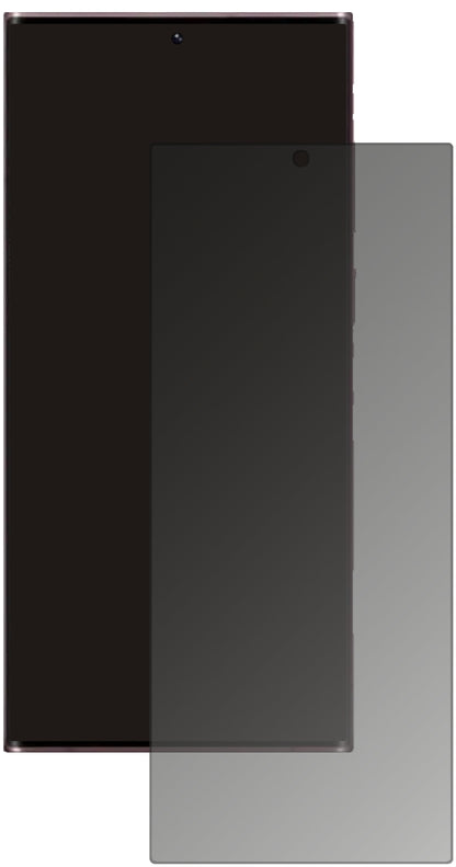 Blickschutzfolie für Samsung Galaxy S22 Ultra matt Schutzfolie Privacy