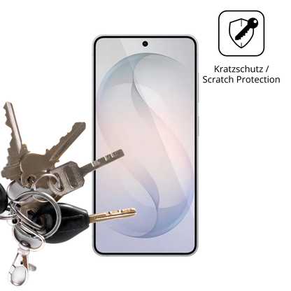 Schutz gegen Kratzer auf dem Samsung Galaxy S26 Glas durch Schlüssel oder Ähnliches