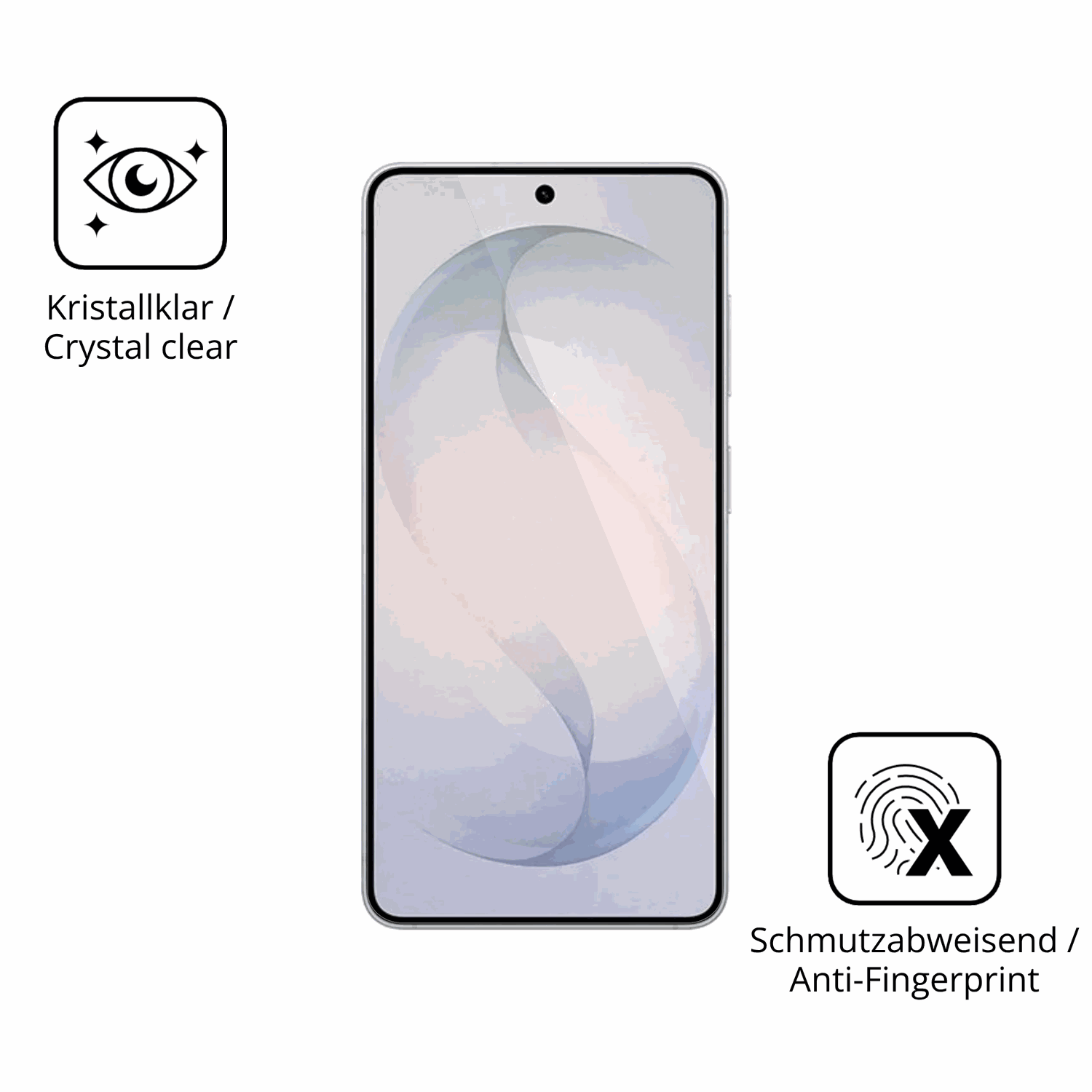 Flexible TPU-Folie passend zugeschnitten für Samsung Galaxy S26, vollständige Abdeckung
