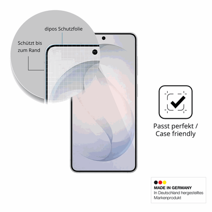 Besonders flexibler Displayschutz mit Anti-Shock-Schicht im Materialmix