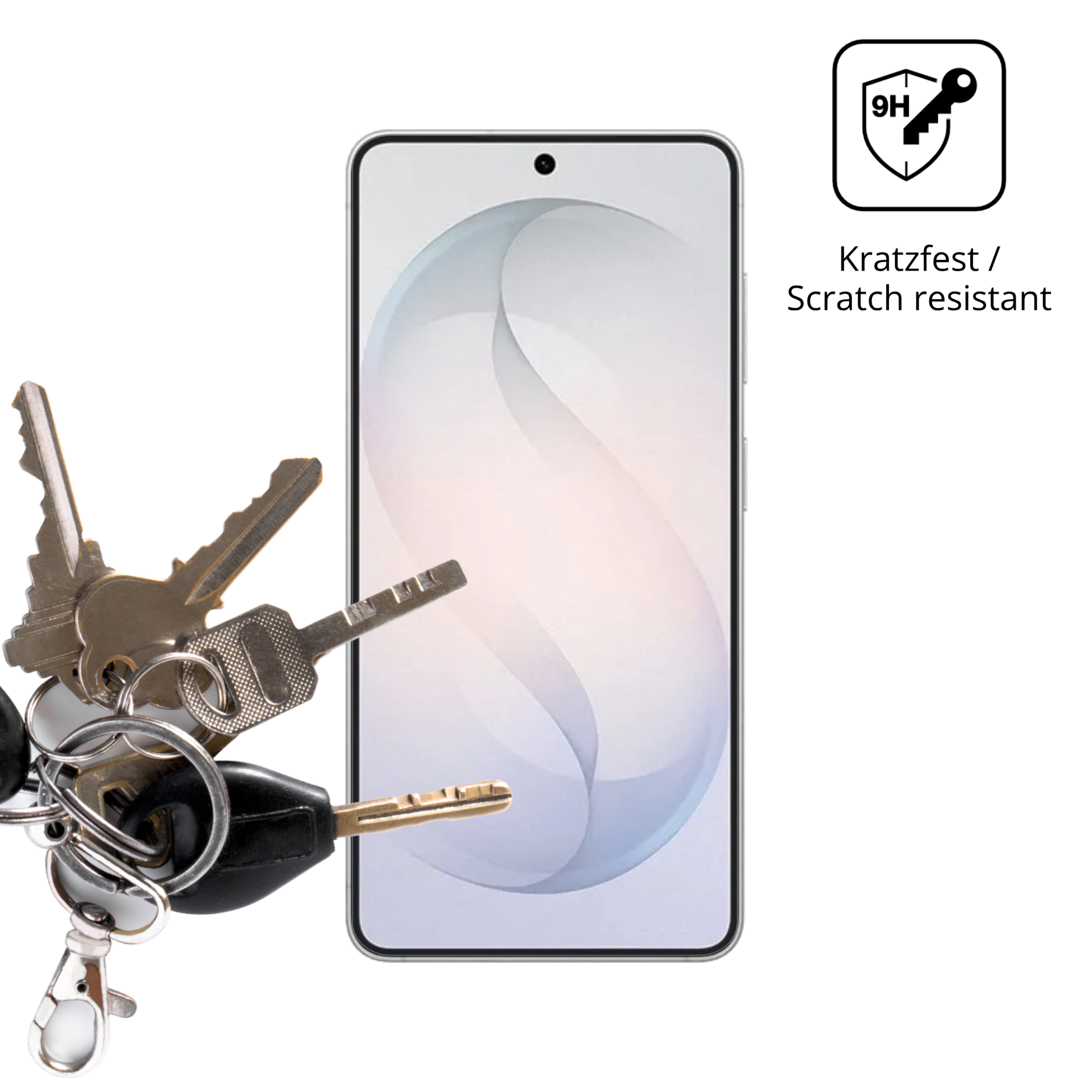 dipos Displayschutz für Samsung Galaxy S26 Plus, mattierte Oberfläche, robuste Festigkeit und perfekte Passform