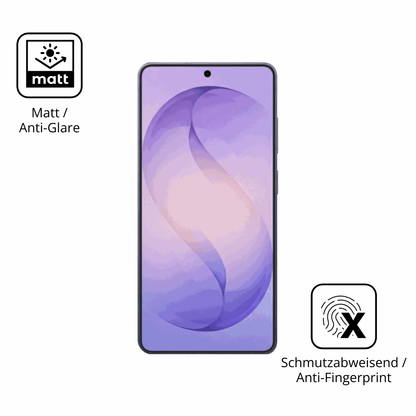 Dünne und entspiegelnde Folie passend zugeschnitten für Samsung Galaxy S26 Ultra