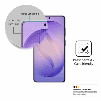 Besonders flexibler Displayschutz mit Anti-Shock-Schicht im Materialmix