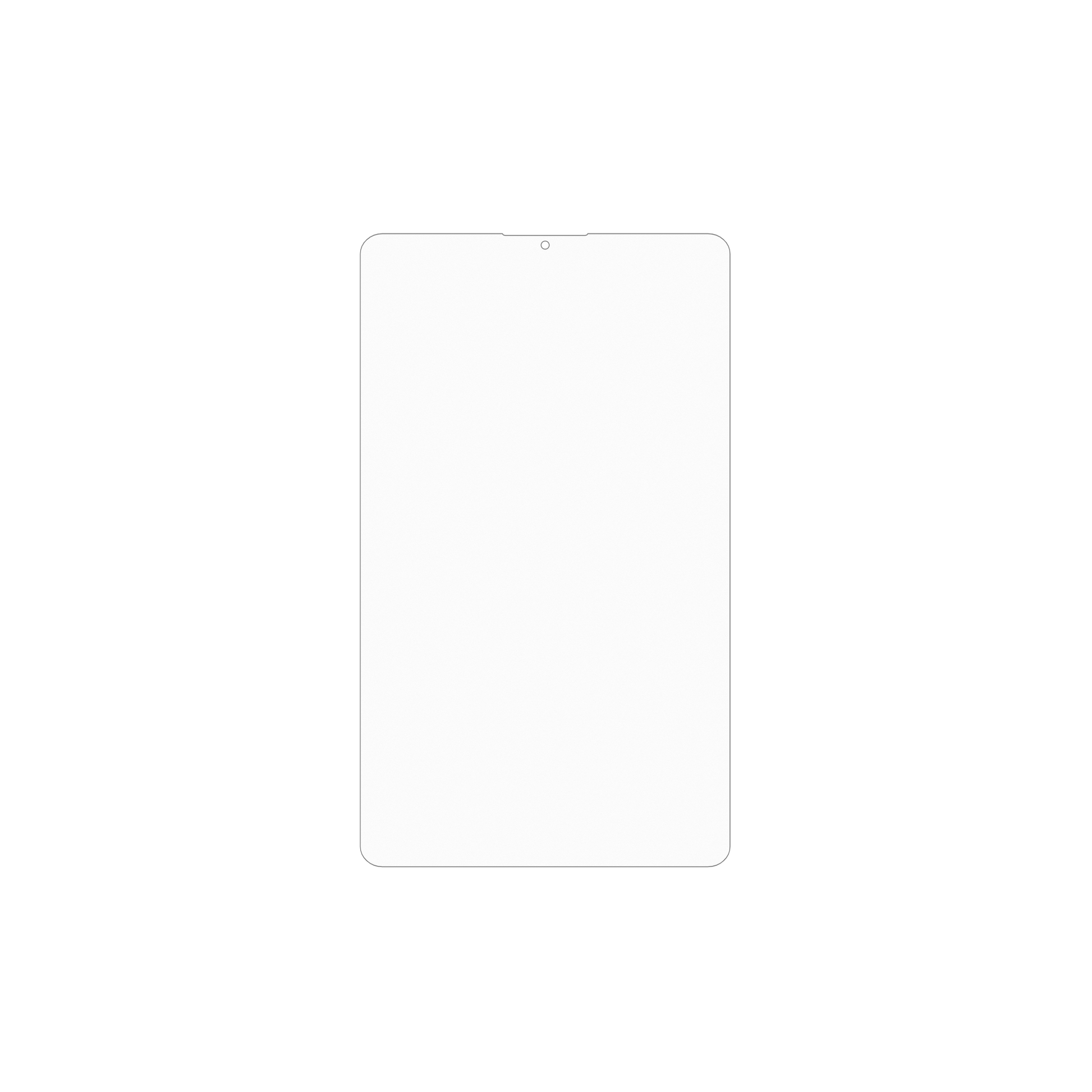 dipos Displayschutz für Samsung Galaxy Tab A11, mattierte Oberfläche, geringe Dicke und perfekte Passform