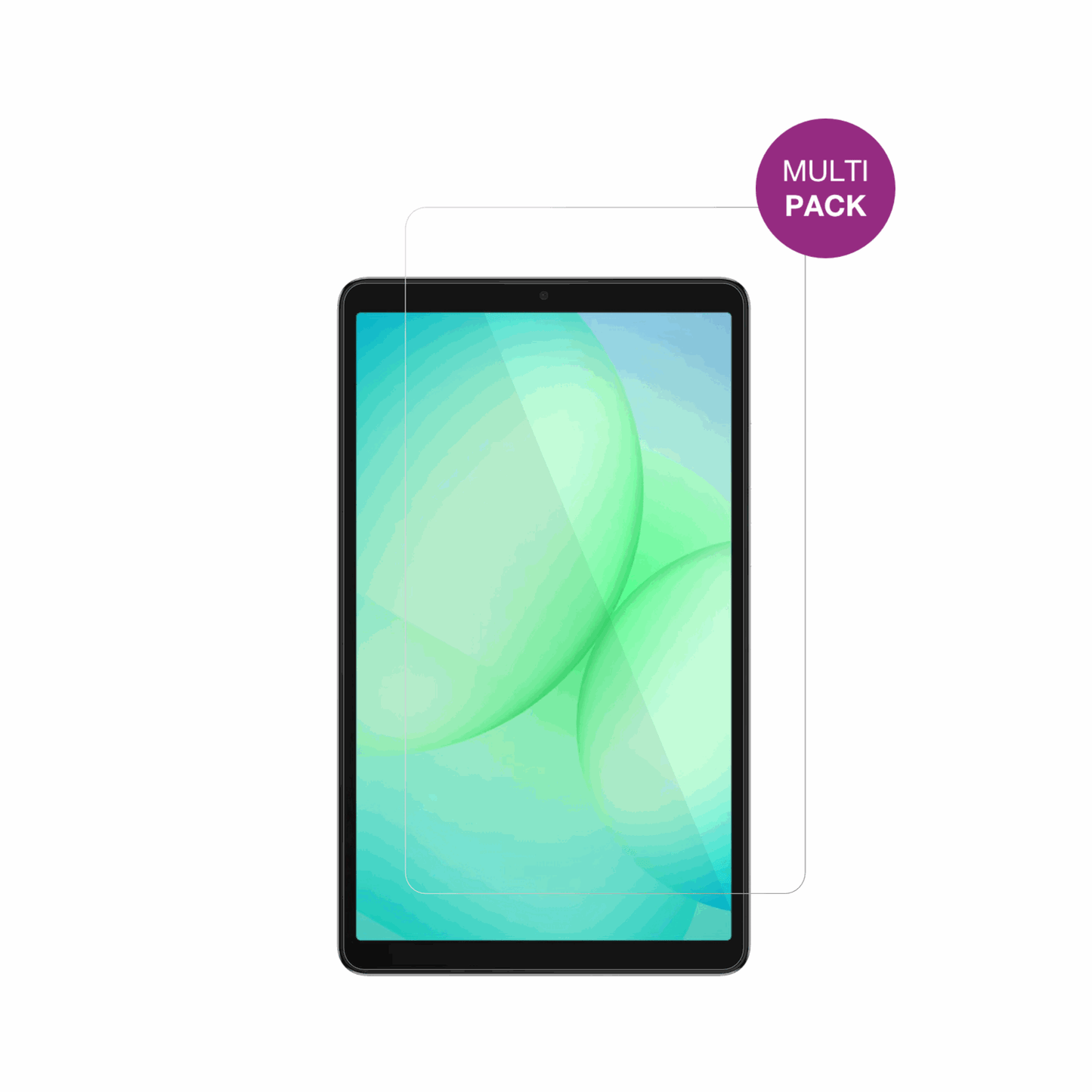 samsunggalaxy tab a11 8.7 zoll mit aufgebrachter dipos Displayschutzfolie, glasklare Darstellung ohne Einschränkungen