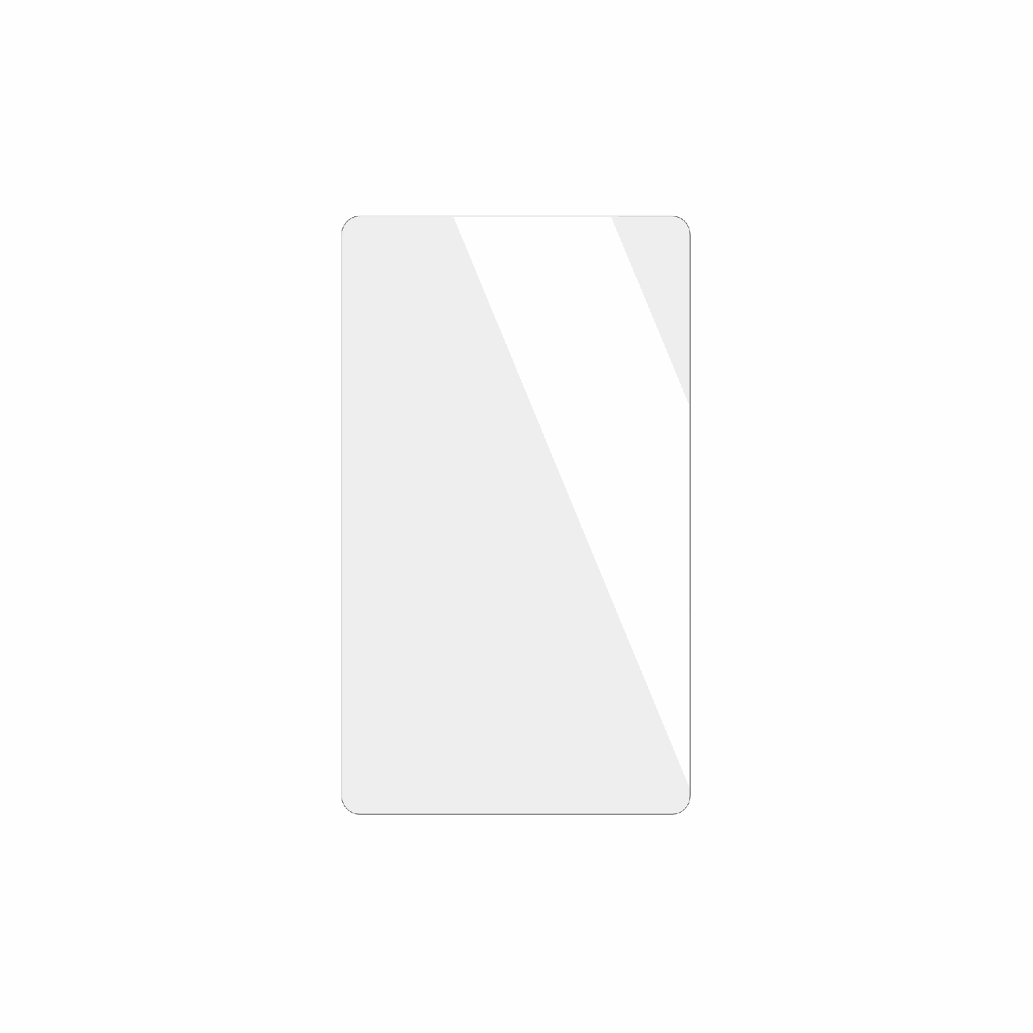dipos Displayschutz für samsunggalaxy tab a11 8.7 zoll, transparente Oberfläche, geringe Dicke und perfekte Passform