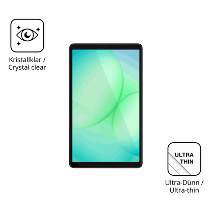 Dünne und klare Folie passend zugeschnitten für samsunggalaxy tab a11 8.7 zoll