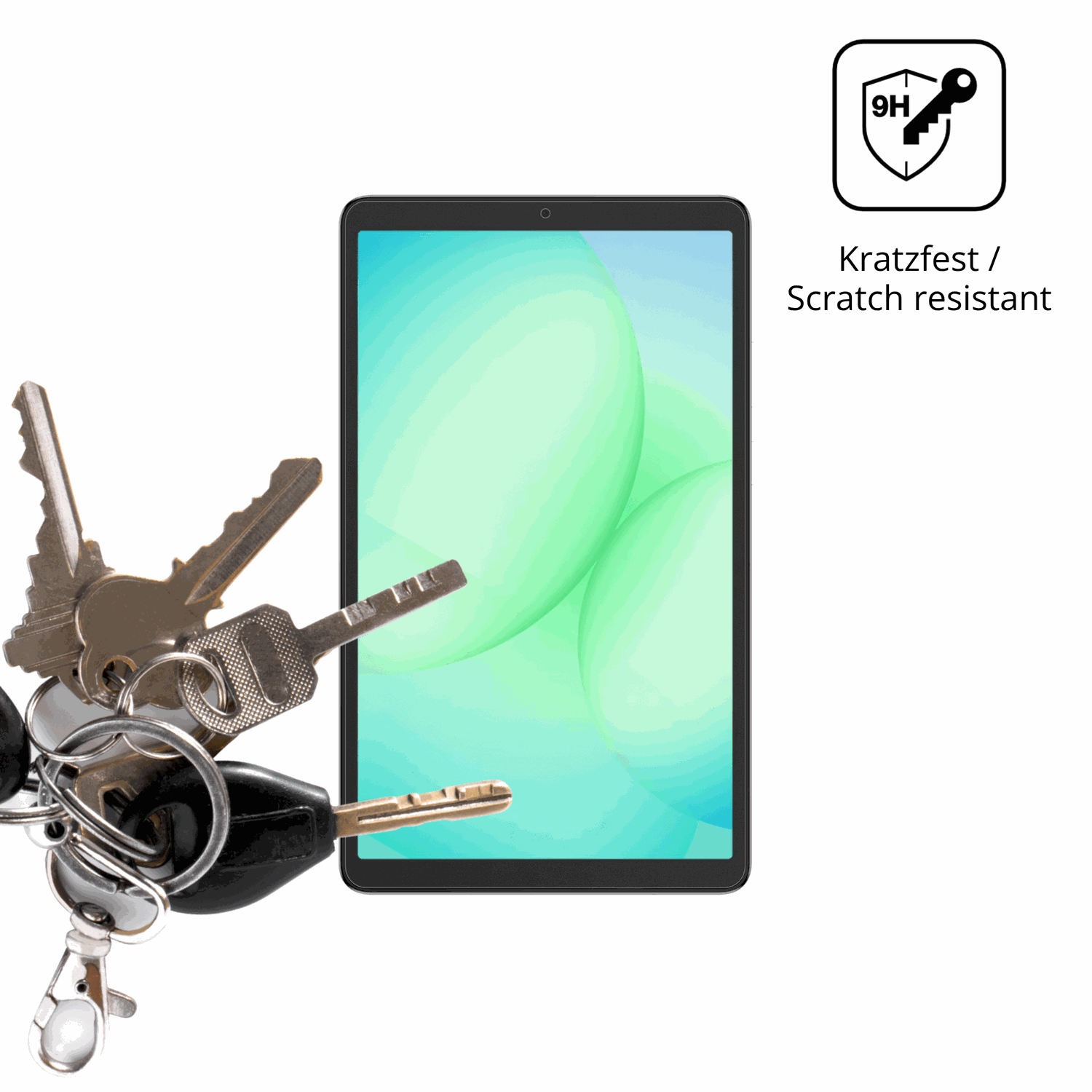 dipos Displayschutz für samsunggalaxy tab a11 8.7 zoll, mattierte Oberfläche, robuste Festigkeit und perfekte Passform