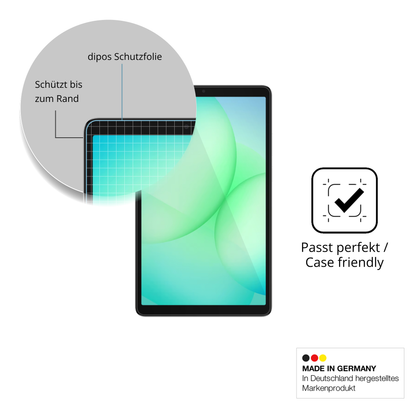 Besonders flexibler Displayschutz mit Anti-Shock-Schicht im Materialmix