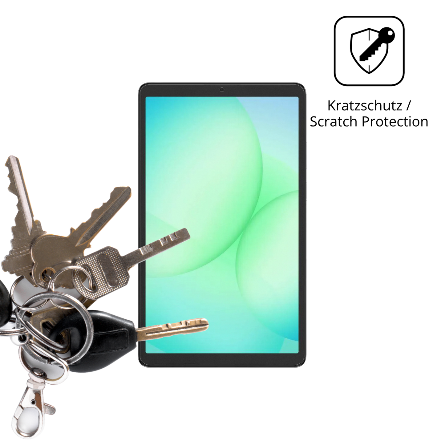 2x Schutzfolie matt für Samsung Galaxy Tab A11 Plus Display-Schutzfolie